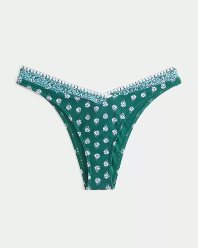Cheekiest Bikinihose mit V-Taille und hohem Beinausschnitt Cheekiest Bikinihose mit V-Taille und hohem Beinausschnitt