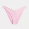 Cheeky-Bikinihose aus Jacquard mit hohem Beinausschnitt und V-Taille Cheeky-Bikinihose aus Jacquard mit hohem Beinausschnitt und V-Taille