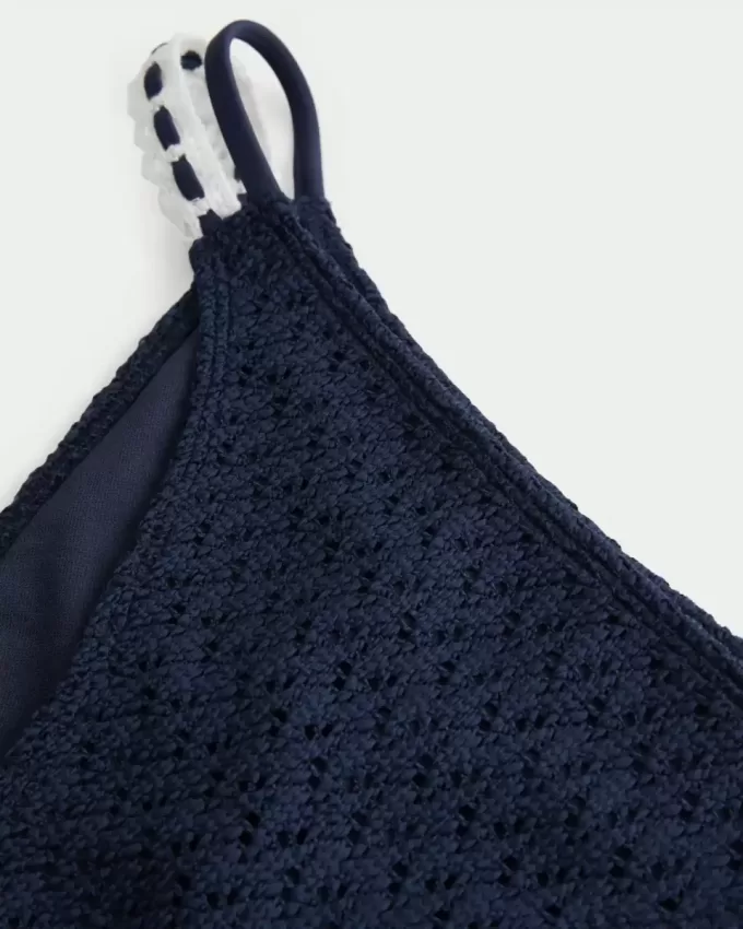 Cheeky-Bikinihose im Häkel-Stil