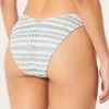 Cheeky-Bikinihose im Häkel-Stil mit hohem Beinausschnitt