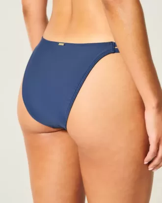 Cheeky-Bikinihose mit Perlen und Doppelträgern