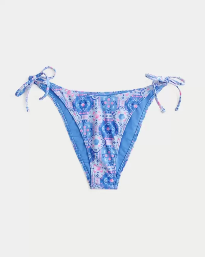 Cheeky-Bikinihose mit seitlicher Schnürung