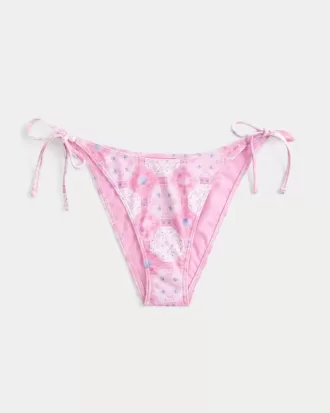 Cheeky-Bikinihose mit seitlicher Schnürung