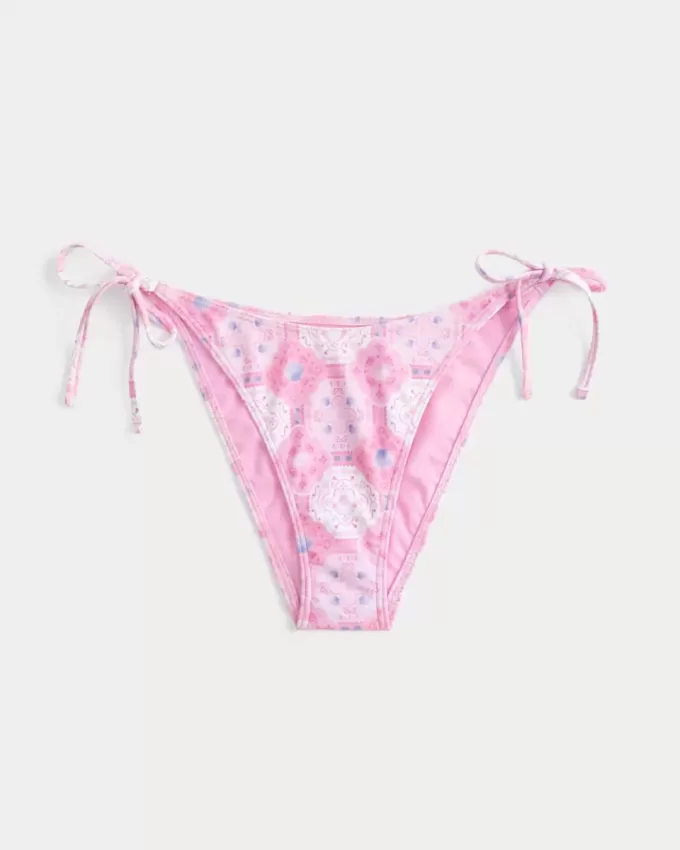 Cheeky-Bikinihose mit seitlicher Schnürung