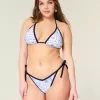 Cheeky-Bikinihose mit seitlicher Schnürung