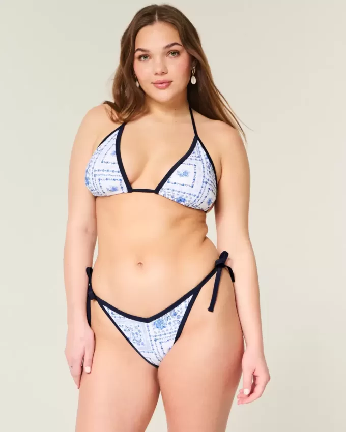 Cheeky-Bikinihose mit seitlicher Schnürung