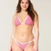 Cheeky-Bikinihose mit seitlicher Schnürung