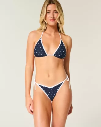 Cheeky-Bikinihose mit seitlicher Schnürung