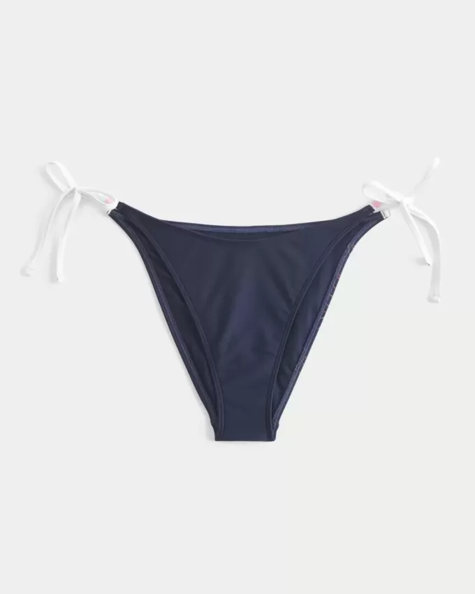 Cheeky-Bikinihose mit seitlicher Schnürung