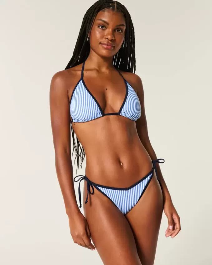 Cheeky-Bikinihose mit seitlicher Schnürung Cheeky-Bikinihose mit seitlicher Schnürung