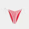Cheeky-Bikinihose mit seitlicher Schnürung