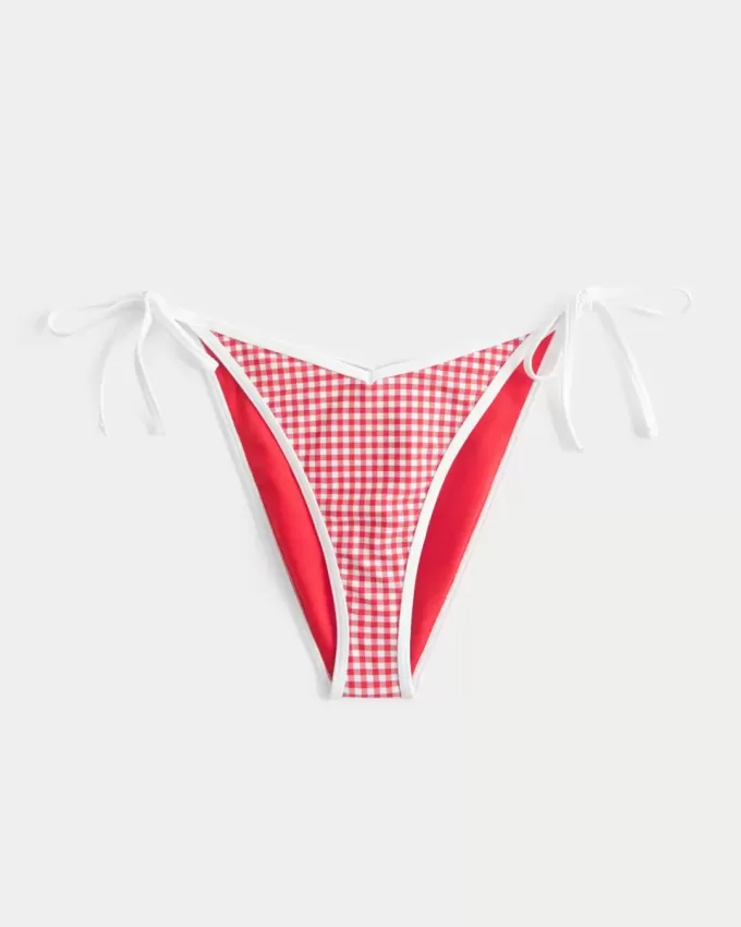 Cheeky-Bikinihose mit seitlicher Schnürung