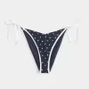 Cheeky-Bikinihose mit seitlicher Schnürung