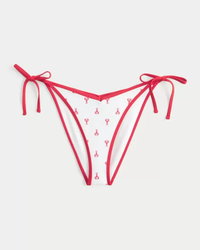 Cheeky-Bikinihose mit seitlicher Schnürung