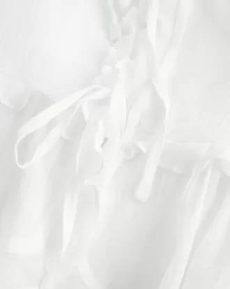 Chiffon-Camisole mit Rüschen