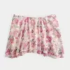 Chiffon-Minirock mit asymmetrischem Saum Chiffon-Minirock mit asymmetrischem Saum