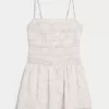Chiffon-Skortkleid