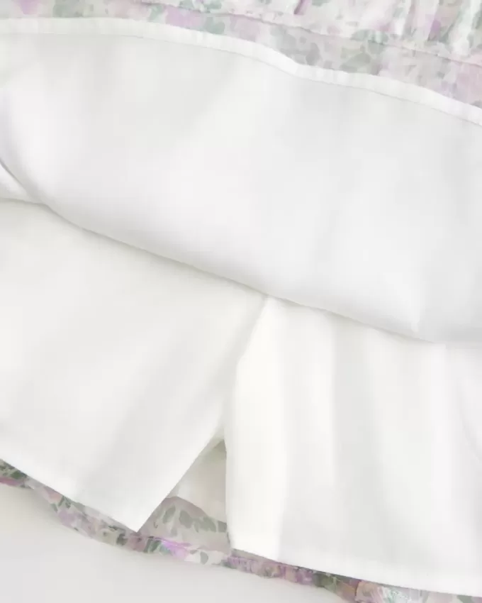 Chiffon-Skortkleid