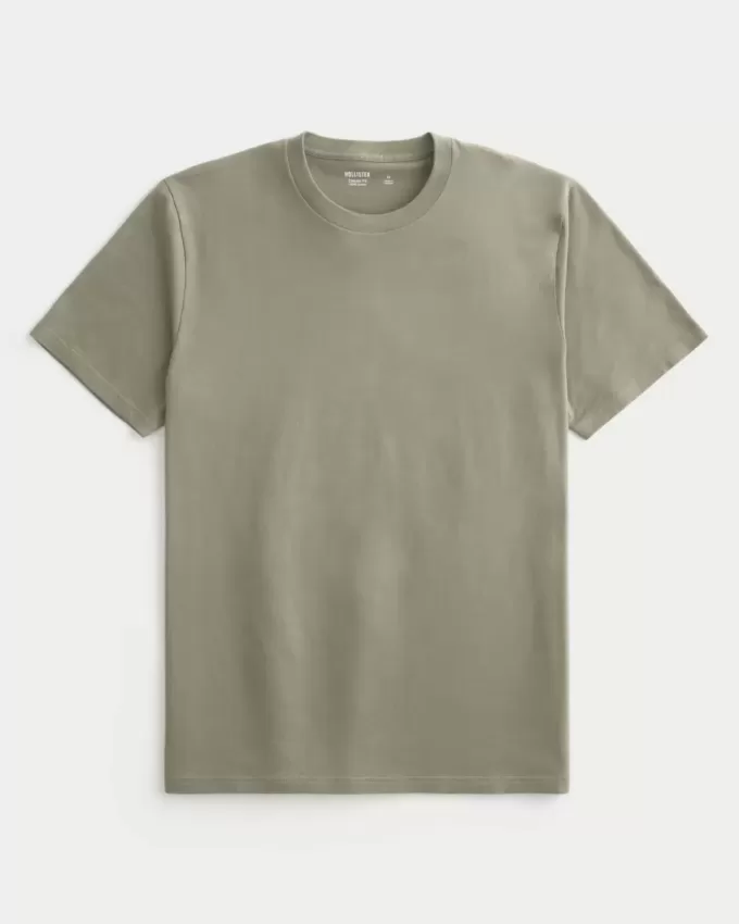 Classic Fit Rundhals-T-Shirt