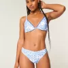 Curvy High-Leg High-Waist Cheeky Bikinihose