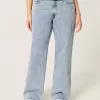 Curvy High-Rise Baggy-Jeans in mittlerer Waschung Curvy High-Rise Baggy-Jeans in mittlerer Waschung