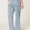 Curvy High-Rise Baggy-Jeans in mittlerer Waschung Curvy High-Rise Baggy-Jeans in mittlerer Waschung