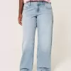 Curvy Low-Rise Baggy-Jeans in heller Waschung Curvy Low-Rise Baggy-Jeans in heller Waschung
