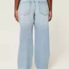 Curvy Low-Rise Baggy-Jeans in heller Waschung Curvy Low-Rise Baggy-Jeans in heller Waschung