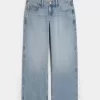 Curvy Low-Rise Baggy-Jeans in heller Waschung Curvy Low-Rise Baggy-Jeans in heller Waschung