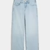 Curvy Low-Rise Baggy-Jeans in heller Waschung Curvy Low-Rise Baggy-Jeans in heller Waschung