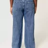 Curvy Low Rise Baggy-Jeans in mittlerer Waschung Curvy Low Rise Baggy-Jeans in mittlerer Waschung