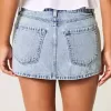 Curvy Low-Rise-Mini-Denim-Skort Curvy Low-Rise-Mini-Denim-Skort