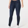 Curvy Low Rise Super Skinny Jeans in dunkler Waschung Curvy Low Rise Super Skinny Jeans in dunkler Waschung