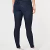 Curvy Low Rise Super Skinny Jeans in dunkler Waschung Curvy Low Rise Super Skinny Jeans in dunkler Waschung