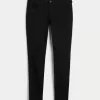 Curvy Low Rise Super Skinny Jeans in Schwarz Curvy Low Rise Super Skinny Jeans in Schwarz