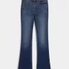 Curvy Mid-Rise Boot-Jeans mit mittlerer Waschung Curvy Mid-Rise Boot-Jeans mit mittlerer Waschung
