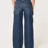 Curvy Ultra High Rise Baggy-Jeans in dunkler Waschung Curvy Ultra High Rise Baggy-Jeans in dunkler Waschung