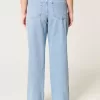 Dad-Jeans mit hohem Bund und mittlerer Waschung Dad-Jeans mit hohem Bund und mittlerer Waschung