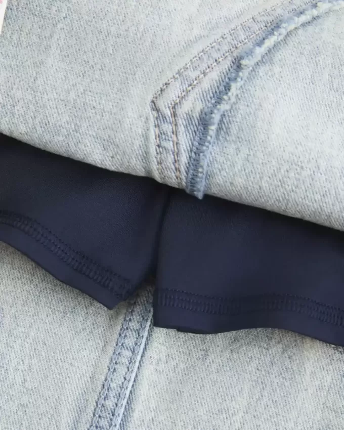 Denim-Mini-Skort Denim-Mini-Skort