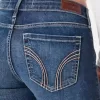 Dunkel verwaschene Low-Rise-Super-Skinny-Jeans Dunkel verwaschene Low-Rise-Super-Skinny-Jeans
