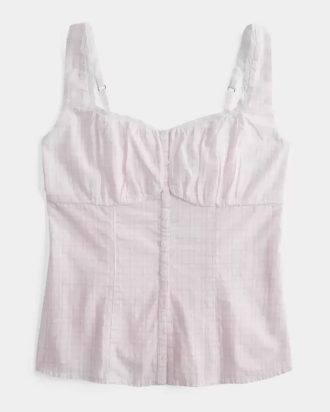 Durchgeknöpfte Bluse Durchgeknöpfte Bluse
