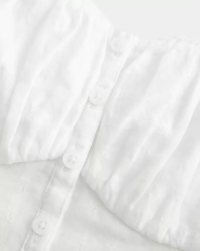 Durchgeknöpfte Bluse Durchgeknöpfte Bluse