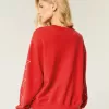 Easy American Honey Rundhals-Sweatshirt mit Grafik Easy American Honey Rundhals-Sweatshirt mit Grafik