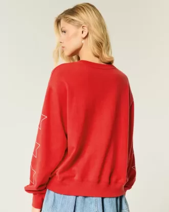 Easy American Honey Rundhals-Sweatshirt mit Grafik