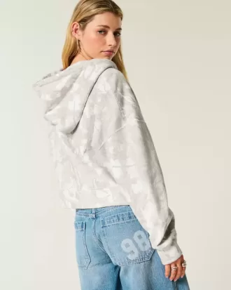 Easy Camo Kapuzenjacke mit Reißverschluss