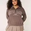 Easy Copenhagen – Sweatshirt mit Grafik und halbem Reißverschluss Easy Copenhagen – Sweatshirt mit Grafik und halbem Reißverschluss