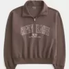 Easy Copenhagen – Sweatshirt mit Grafik und halbem Reißverschluss Easy Copenhagen – Sweatshirt mit Grafik und halbem Reißverschluss