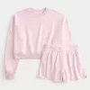 Easy Crew Sweatshirt & Fleece Shorts Bundle Easy Crew Sweatshirt & Fleece Shorts Bundle