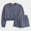 Easy Crew Sweatshirt & Fleece Shorts Bundle Easy Crew Sweatshirt & Fleece Shorts Bundle