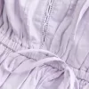 Easy Crop-Trägerloses Tube-Top mit Spitzeneinsatz Easy Crop-Trägerloses Tube-Top mit Spitzeneinsatz